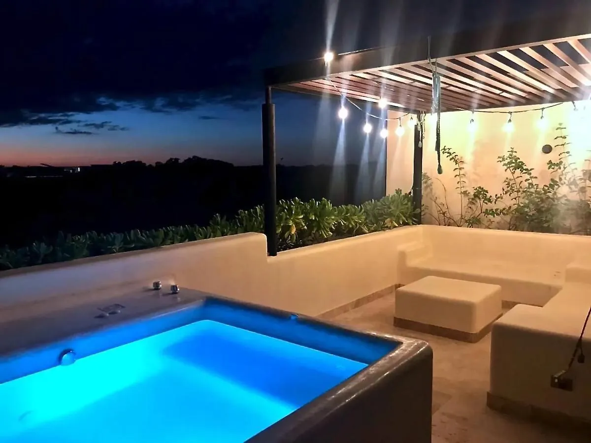 Tulum Hideaway With Penthouse Pool And Jungle Apartment